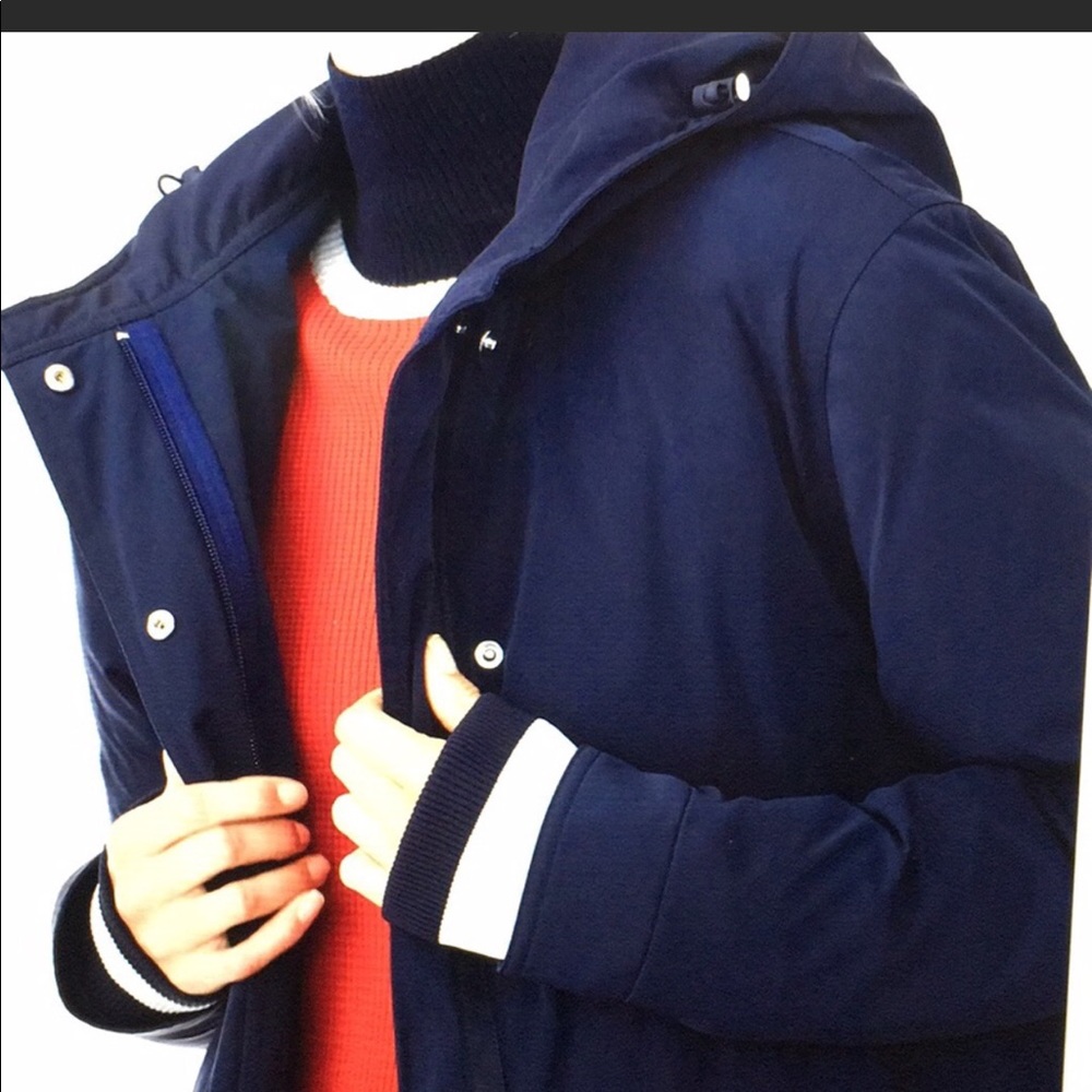 Tory Burch Nylon Down Hooded Coat